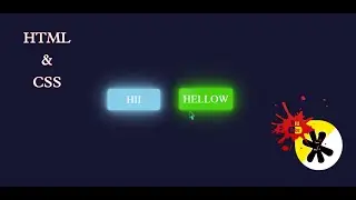 Glowing BUTTON-hover effect (CSS & HTML)