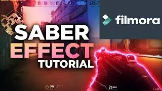 How To Make The Lightsaber Effect On Wondershare Filmora (EASY)