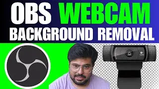WEBCAM : Remove OBS background without green screen HINDI / URDU #obs #background #removal