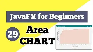 JavaFX Tutorial for Beginners 29 - How to add AreaChart in JavaFX