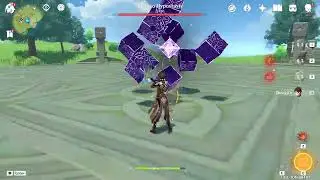 Genshin Impact Electro Cube Boss fight