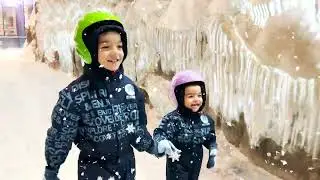 Алан и Амир посетили ски Дубай (ski Dubai)