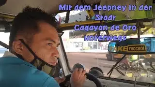 Mit dem Jeepney in der Stadt Cagayan de Oro unterwegs