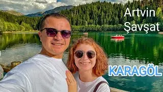 Karagöl'e Gittik! Doğal Güzellikler! Artvin Şavşat Karagöl Macerası! Sinematik Çekim! - 2023