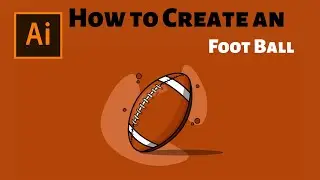 How to Create a Football | Adobe Illustrator