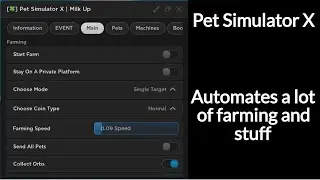 Pet Simulator X Script