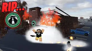 I SET CAFFEINE STREET ON FIRE... || ROBLOX - Greenville