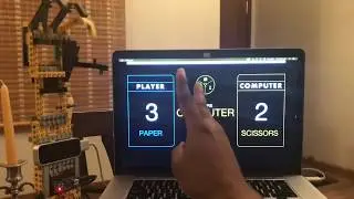 Rock Paper Scissors with Leap Motion and Lego Hand
