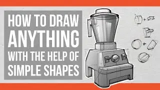 How to Draw Anything with the help of basic shapes