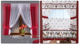 HOME DECOR MODERN KITCHEN CURTAIN DESIGNS 2023 || SHEER CURTAIN DESIGNS || KITCHEN DECORATION IDEAS