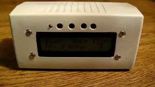 Микроконтроллерный дозиметр GAMMA1 на atmega8.avi