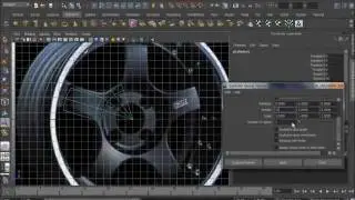 Maya Modeling Fast-tutorial  -  Automotive Rims