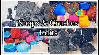 Snaps & Crushes Edited Compilation ASMR Satisfying Relaxing Dusty