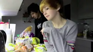 Giving food to the homeless (For New Years)