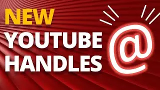 How to Update your NEW YouTube Handle! 🔥 [YOUTUBE TIPS 📺]