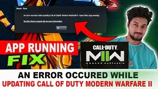 AN ERROR OCCURED WHILE 
