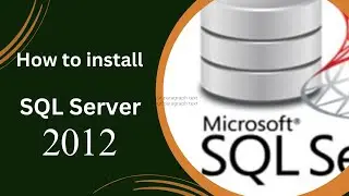 how to install SQL server 2012 | @ChhannaCode2002