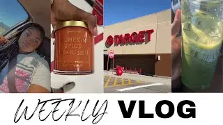 WEEKLY VLOG| COOKING + RUNNING ERRANDS! |