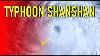Typhoon Shanshan battering Kagoshima, Japan