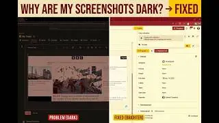 Fix Dark Screenshots on Windows 11 HDR Issue