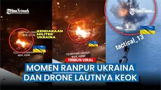 Rusia Rilis Video Penghancuran Tank di Kiev dan Drone di Laut Hitam