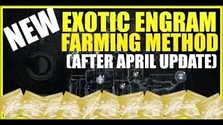 Destiny Exotic Engram Farm - No Three Of Coins Cooldown!