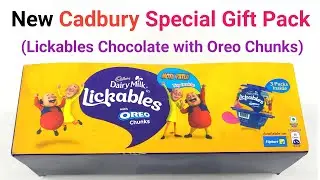 Cadbury Lickables Special Gift Pack | Chocolate with Oreo Chunks #unboxing