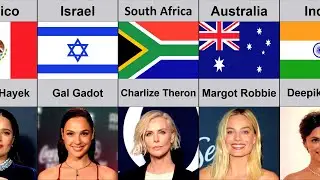 Female Actress From Different Countries