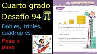 ✅CUARTO GRADO DESAFÍO👉 94 DOBLES, TRIPLES, CUÁDRUPLES🕵️🔺🟧