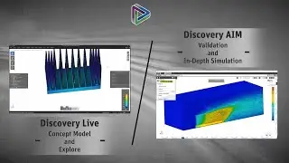 Heat Sink Thermal Simulation with ANSYS Discovery Live to AIM