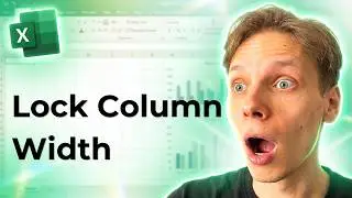 How to Lock Column Width in Excel [2026 Easy Guide]