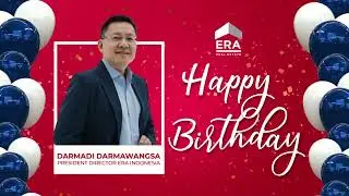Happy Birthday, Mr Darmadi Darmawangsa!