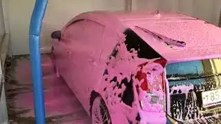 Автоматическая бесконтактная автомойка робот SAMSON 3D-KOLON. Никакой эмульсии! Только густая пена!