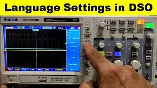 [404] How to Change Language in DSO Digital Storage Oscilloscope