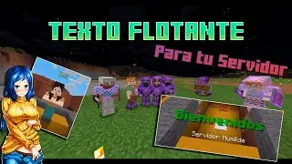 Texto Flotante Para Tu Servidor Minecraft Java y Bedrock