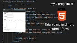 Create an Effective HTML Submit Form in Minutes | learnbyshyam