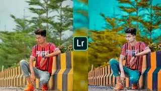 Lightroom se photo editing kaise kare| aqua and yellow tone Lightroom photo editing  🤗