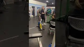 Mike Burch . 215-squat 70-74 class. APA Federation record. 181 class 74 years old.