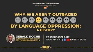 WHY WE AREN’T OUTRAGED BY LANGUAGE OPPRESSION: A HISTORY by Gerald Roche