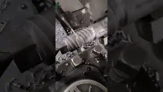 CNC metal screw processing technology  #cnc #lathe #machine
