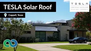 Tesla Solar Roof, Solar Panels, 4 Tesla Powerwalls, 2 SPAN Smart Panels, & More in Texas