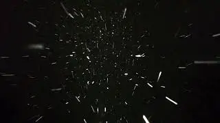 Красивый снег падает ночью и светится в темноте или футаж ночной снегопад (метель) на свету