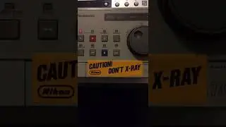 VHS Head - Caution! Don't Xray