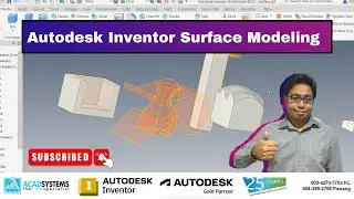 Autodesk Inventor Surface Modeling