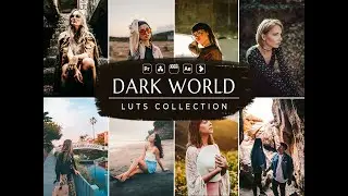 Dark World Video LUTs | Dark Video LUTs | Influencer LUTs | Vn LUTs | Video Presets | Cinematic LUT