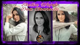 🎨 DEA CLEARESTA model cantik Purwokerto || SKETSA WAJAH