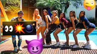 TODAS ELAS DANÇARAM MUITO NESSE VÍDEO DE FUNK COM EMOJI!! ( TIKTOKERS VS YOUTUBERS ) [REZENDE EVIL]