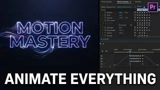 ADOBE PREMIERE PRO TUTORIAL: How to KEYFRAME inside Premiere Pro CC
