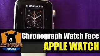 Apple Watch - Customize Chronography Watch Face