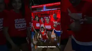 Cartagena 📍se vuelve a vestir de rojo con el ‘Bus Silvestrista’ 🔴 cada día más cerca #TaMalo
